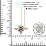 Art Deco Pear Teardrop Halo Ring 