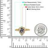 Art Deco Pear Teardrop Halo Ring 