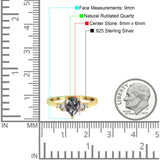 Art Deco Pear Teardrop Vintage Style Ring 