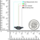 Oxidized Twisted Rope & Leaf Oxidized Ring