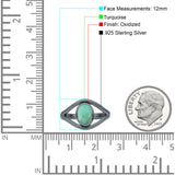 Oxidized Split Shank Oxidized Ring