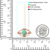 Oxidized Split Shank Oxidized Ring