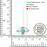 Oxidized Split Shank Oxidized Ring