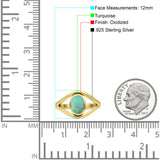 Oxidized Split Shank Oxidized Ring