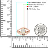 Oxidized Split Shank Oxidized Ring