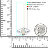 Oxidized Split Shank Oxidized Ring