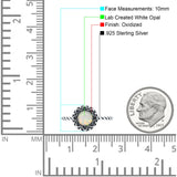 Oxidized Floral Twisted Rope Oxidized Ring