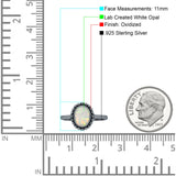 Oxidized Heart Solitaire Oxidized Ring