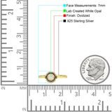 Sunflower Oxidized Ring