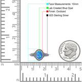 Twisted Rope Leaf Oxidized Ring