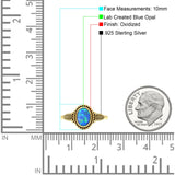 Twisted Rope Leaf Oxidized Ring