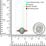 Twisted Rope Leaf Oxidized Ring