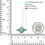 Twisted Rope Leaf Oxidized Ring