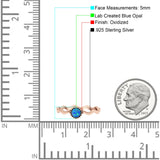 Solitaire Oxidized Ring