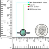 Solitaire Oxidized Ring