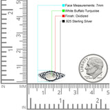 Petite Dainty Vintage Style Oval Thumb Ring Statement Fashion Oxidized Solid 925 Sterling Silver