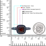 Oxidized Beaded Ring