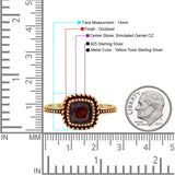 Oxidized Beaded Ring