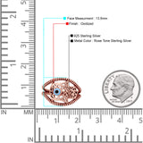 Hamsa Hand Evil Eye Ring