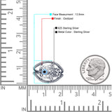 Hamsa Hand Evil Eye Ring