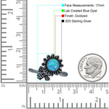 Oxidized Flower & Bee Oxidized Ring