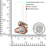 Oxidized Silver Spoon Oxidized Ring