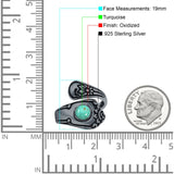 Oxidized Silver Spoon Oxidized Ring