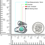 Oxidized Silver Spoon Oxidized Ring