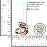 Oxidized Silver Spoon Oxidized Ring