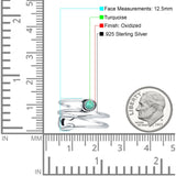 Oxidized Safety Pin Oxidized Ring