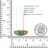 Oval Turquoise Ring