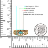 Oval Turquoise Ring