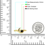 Crescent Moon Ring