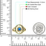 Celestial Sun Moon Ring