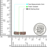 Swirl Bali Style Oxidized Beaded Band