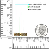 Swirl Bali Style Oxidized Beaded Band