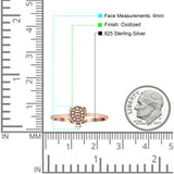 Turtle Ring Oxidized Band