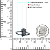 Hamsa Hand Evil Eye Ring
