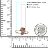 Hamsa Hand Evil Eye Ring