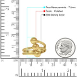 Three Ball Layered Ring