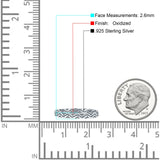 Ocean Wave Thin Band Ring