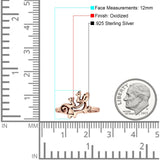  Oxidized Lizard Ring