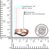  Oxidized Tentacle Octopus Ring