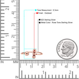  Oxidized Beaded Ball Ring