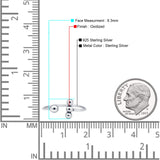  Oxidized Beaded Ball Ring