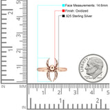 Spider Oxidized Ring