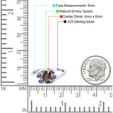 Art Deco Oval Natural Stone Swirl Ring