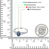 Three Stone Oval Natural Stone Trellis Ring