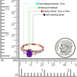 Three Stone Oval Natural Stone Trellis Ring