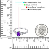 Three Stone Oval Natural Stone Trellis Ring